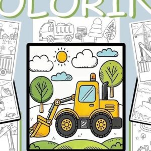 kids-excavator-pages